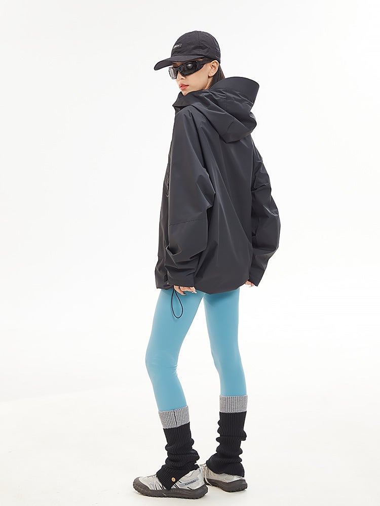 Bx He Tong Hooded Waterproof Jacket – Unisex Autumn Cardigan for Outdoor Activities - Image 4